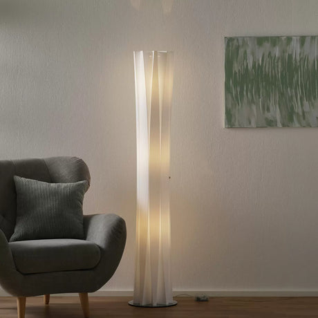 Lampa stojąca Slamp Bach, wysokość 161 cm, biała