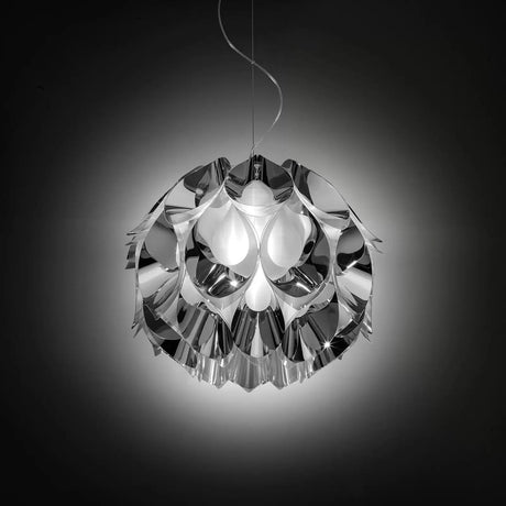 Slamp Flora - lampa wisząca, srebrna, 50 cm