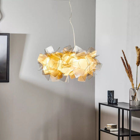 Slamp Clizia - designerska lampa wisząca szary dym