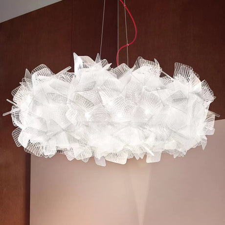 Slamp Clizia Pixel lampa wisząca, czerwony, 78 cm