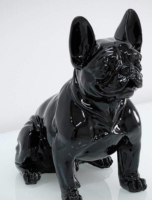 Figura buldog francuski czarny