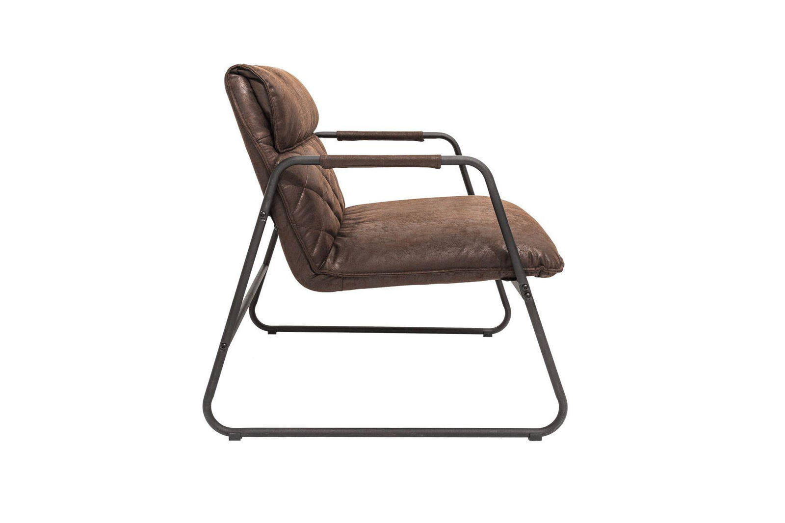 Fotel Mustang Lounger vintage ciemnobrązowy / 39483 / INVICTA INTERIOR