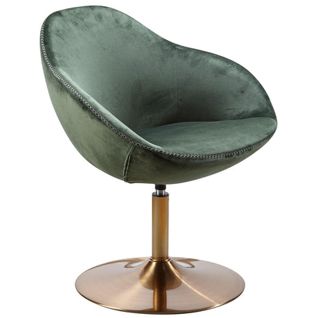 Fotel wypoczynkowy Club Chair Velvet zielony Wohnling / WL5.921