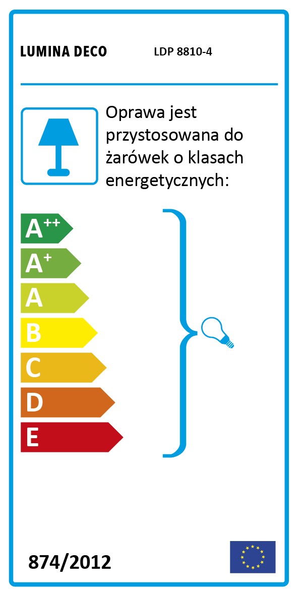 KLASYCZNY ŻYRANDOL KRYSZTAŁOWY VENISIA W4