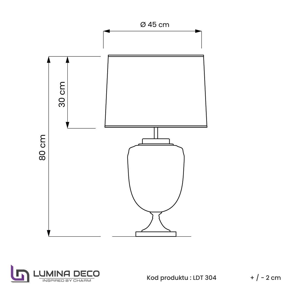 LAMPA NOCNA BIAŁO-SREBRNA OLIMPIA