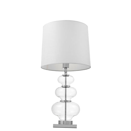 LAMPA NOCNA GLAMOUR BIAŁA BRISTON