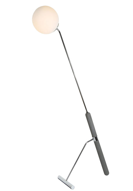 LAMPA STOJĄCA PODŁOGOWA CHROMOWANA GRANINO W1