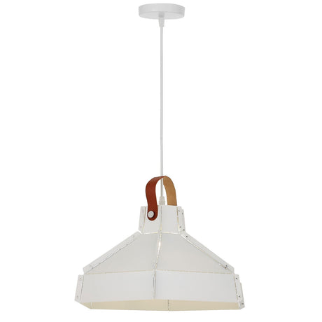 LAMPA SUFITOWA WISZĄCA LOFT BIAŁA CONA W1