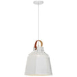 LAMPA SUFITOWA WISZĄCA LOFT BIAŁA MONA W1