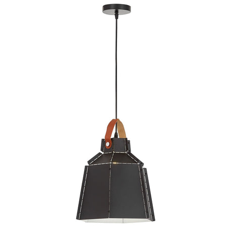 LAMPA SUFITOWA WISZĄCA LOFT CZARNA MONA W1