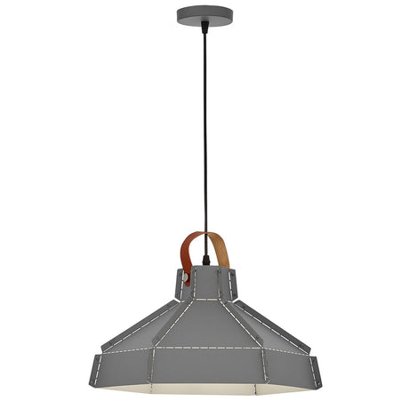 LAMPA SUFITOWA WISZĄCA LOFT SZARA CONA W1