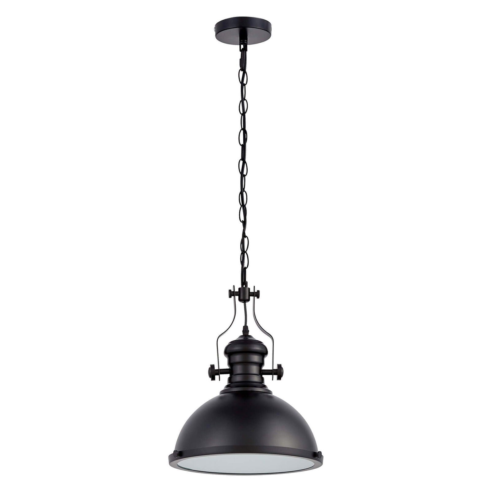 LAMPA WISZĄCA INDUSTRIALNA CZARNA ELIGIO W1