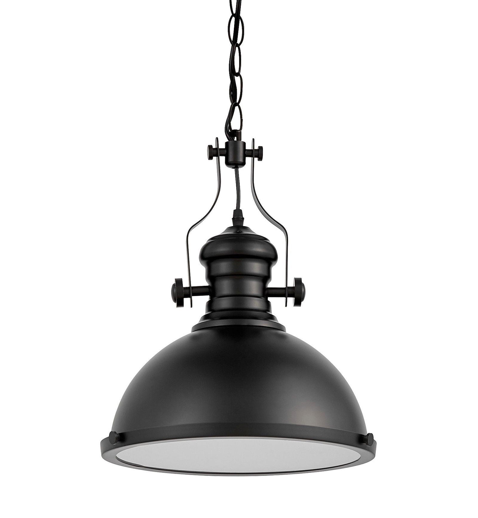 LAMPA WISZĄCA INDUSTRIALNA CZARNA ELIGIO W1