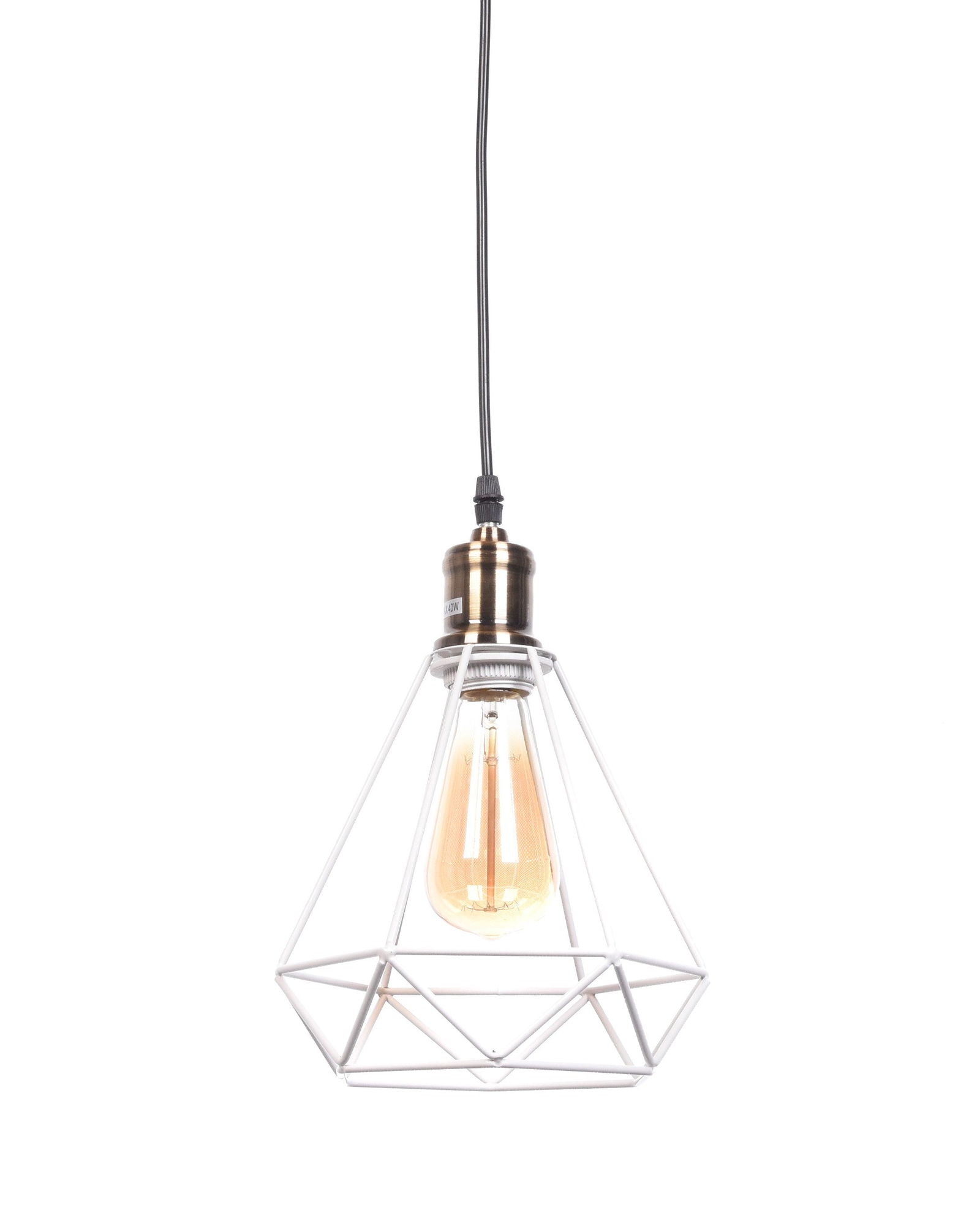 LAMPA WISZĄCA INDUSTRIALNA LOFT BIAŁA COBI