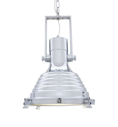 LAMPA WISZĄCA INDUSTRIALNA LOFT CHROMOWANA BOTTI