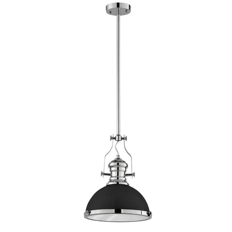 LAMPA WISZĄCA INDUSTRIALNA LOFT CZARNA ETTORE