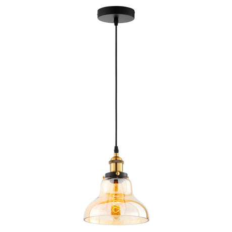 LAMPA WISZĄCA LOFT BURSZTYNOWA ZUBI