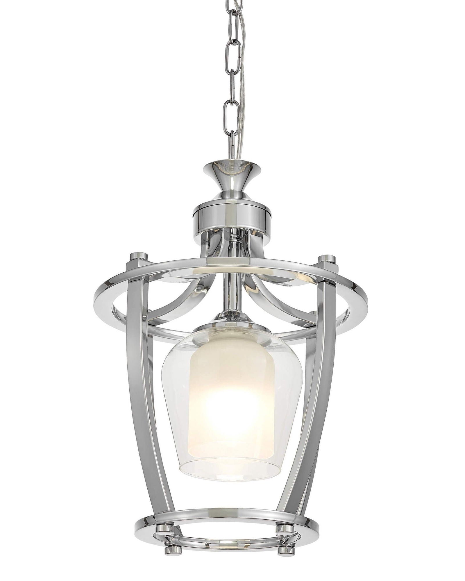 LAMPA WISZĄCA LOFT CHROMOWANA BROOKLYN W1