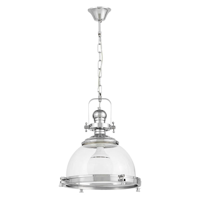 LAMPA WISZĄCA LOFT CHROMOWANA FALCO