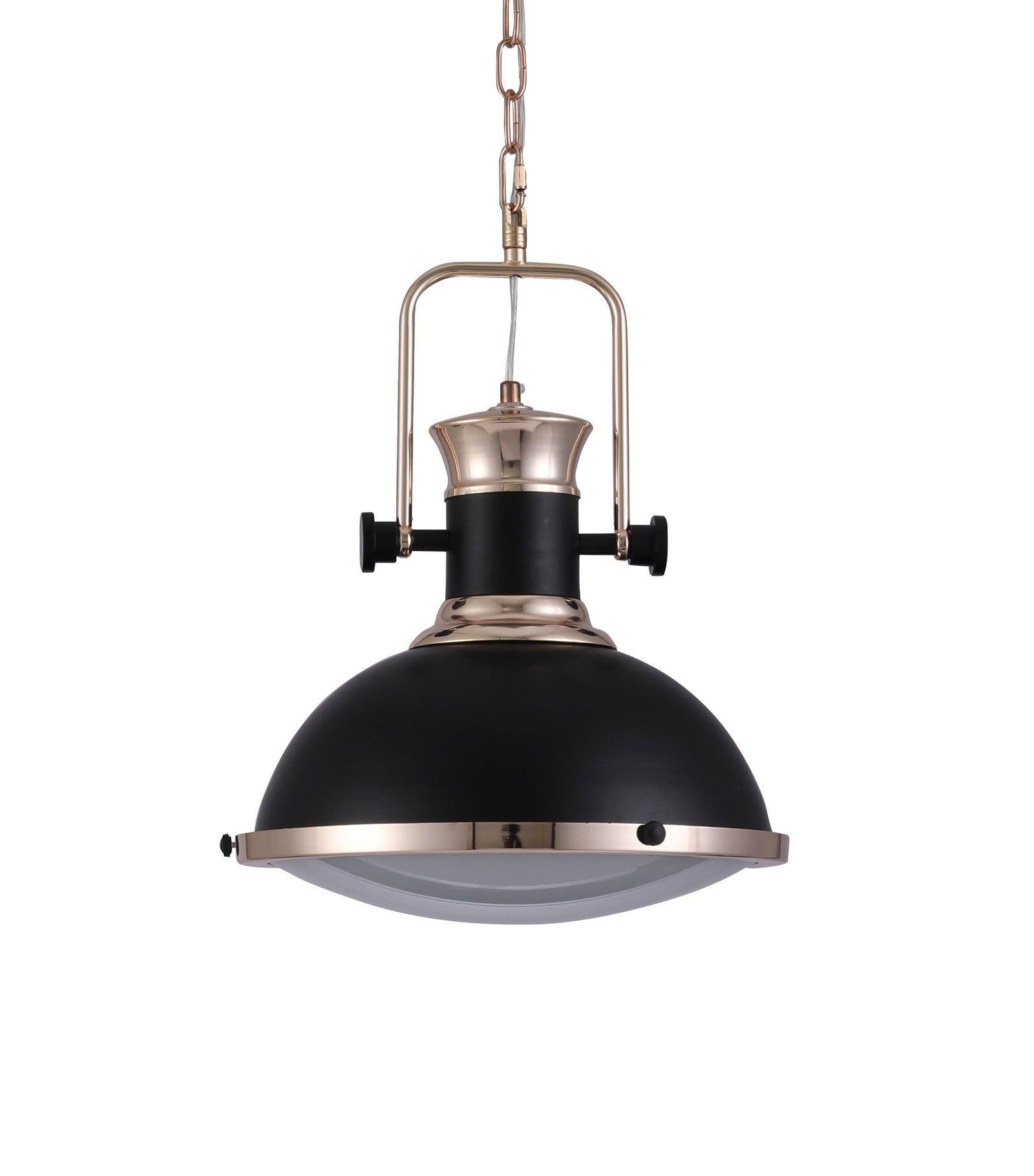 LAMPA WISZĄCA LOFT CZARNA BATORE W1