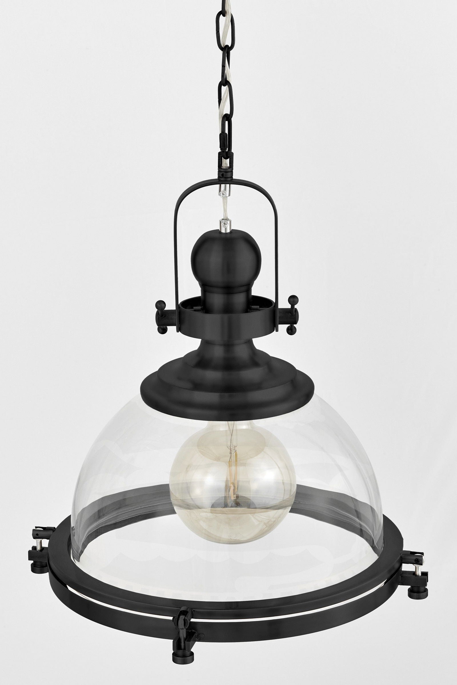 LAMPA WISZĄCA LOFT CZARNA FALCO