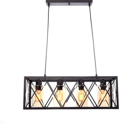 LAMPA WISZĄCA LOFT CZARNA NORTIS