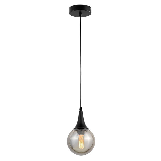 LAMPA WISZĄCA LOFT CZARNA ROCHERRO