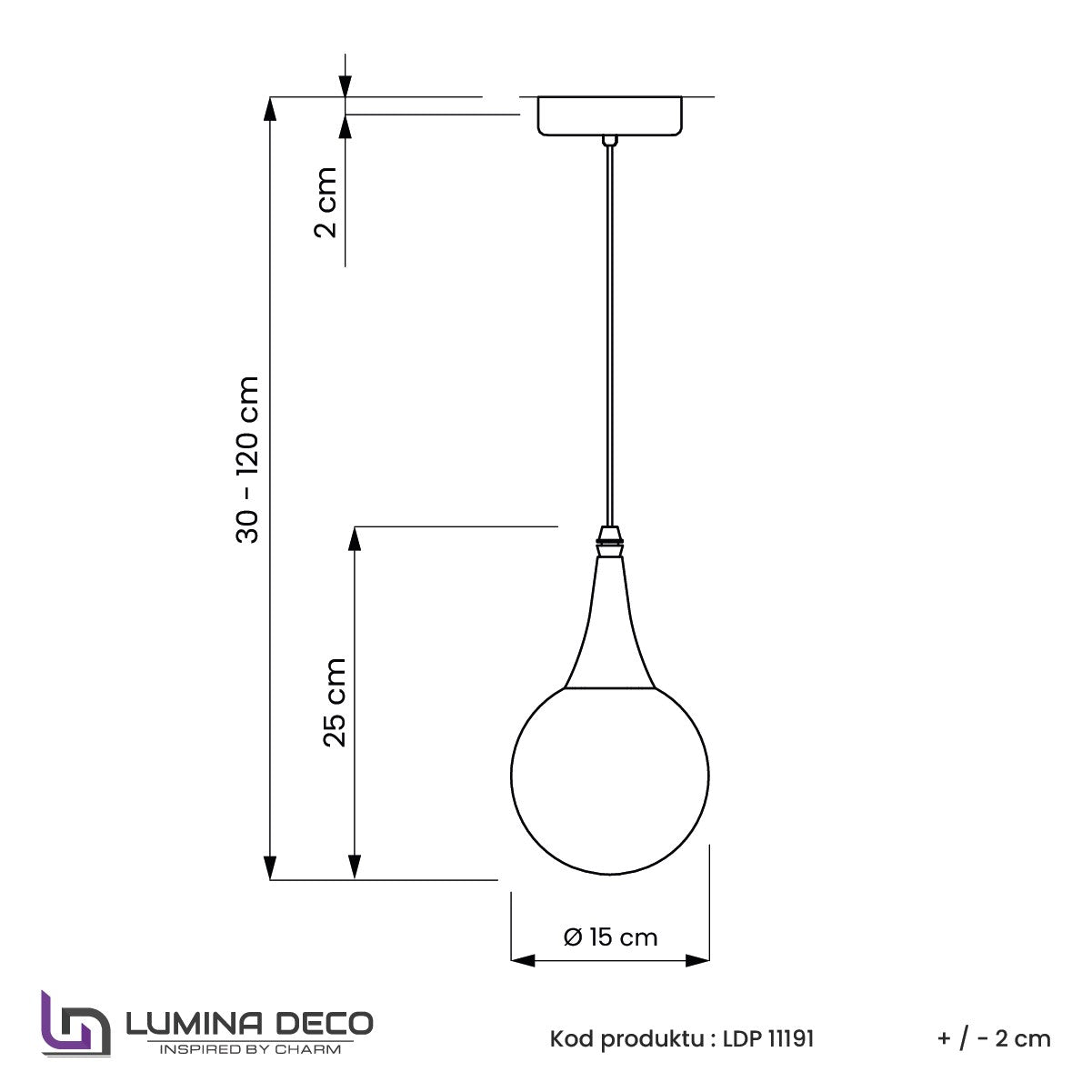 LAMPA WISZĄCA LOFT CZARNA ROCHERRO