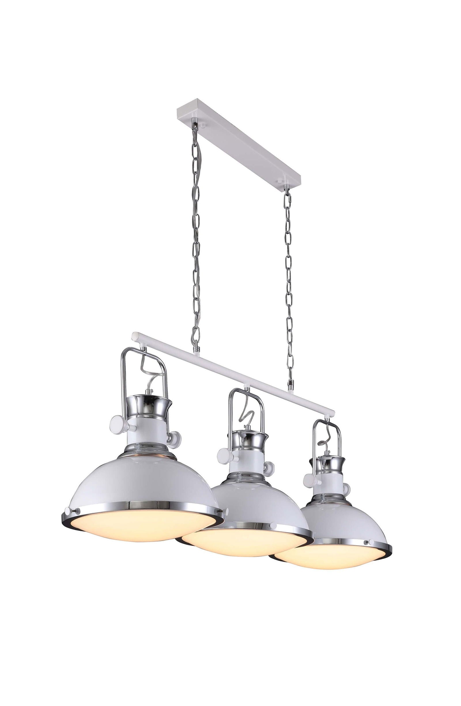 LAMPA WISZĄCA POTRÓJNA LOFT BIAŁA BATORE W3