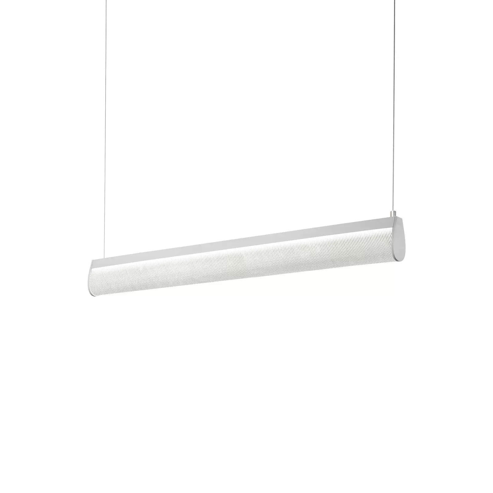 Lampa wisząca LED Slamp Modula, kryształ, jasnoszary