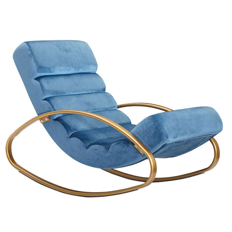 Leżanka Relax Lounger niebieski Wohnling / WL6.224