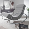 Leżanka Relax Lounger szary Wohnling / WL6.222