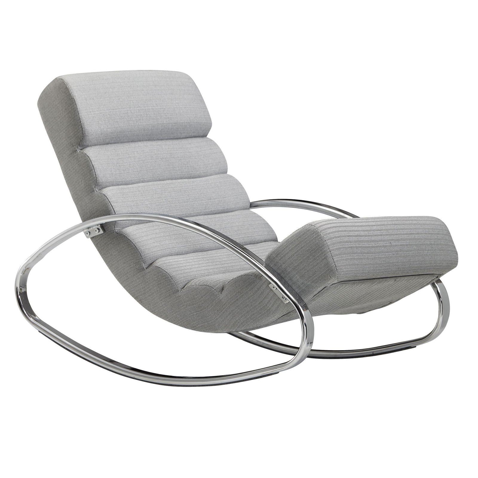 Leżanka Relax Lounger szary Wohnling / WL6.222