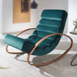 Leżanka Relax Lounger zielony Wohnling / WL6.223