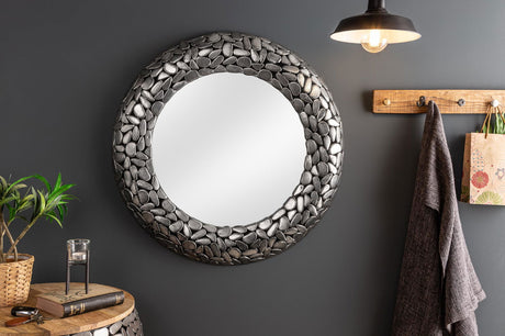 Lustro STONE MOSAIC srebro / 38724 / 41430