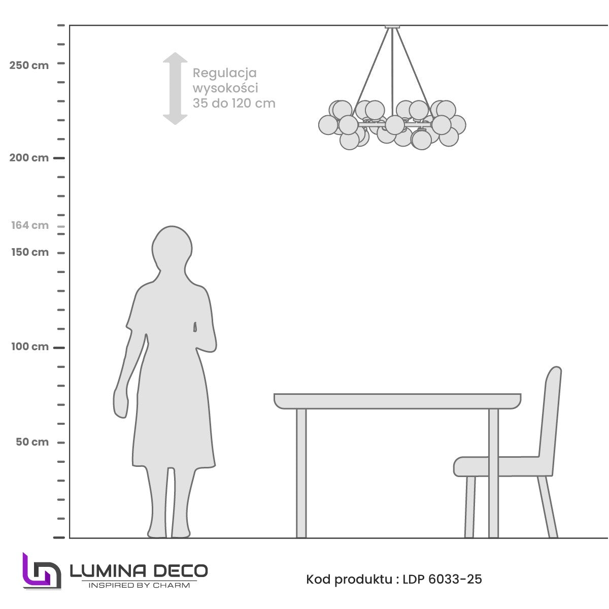 NOWOCZESNA LAMPA WISZĄCA CZARNO-ZŁOTA MARSIADA W25