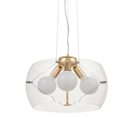 NOWOCZESNA LAMPA WISZĄCA GLOBO GOLD D40