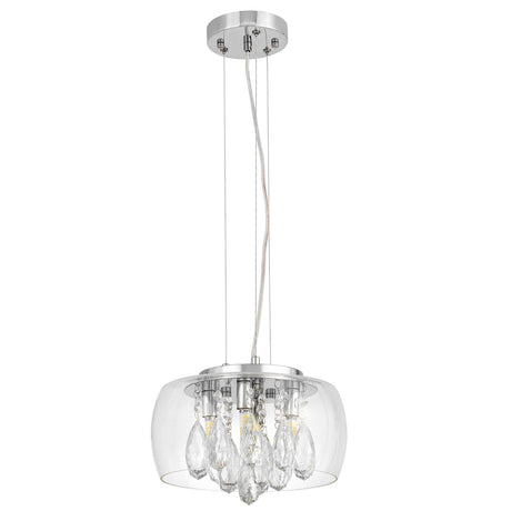 NOWOCZESNA LAMPA WISZĄCA TOSSO D30 CLEAR