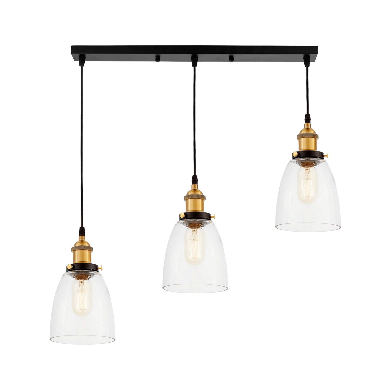 POTRÓJNA LAMPA WISZĄCA LOFT FABI W3 PRO