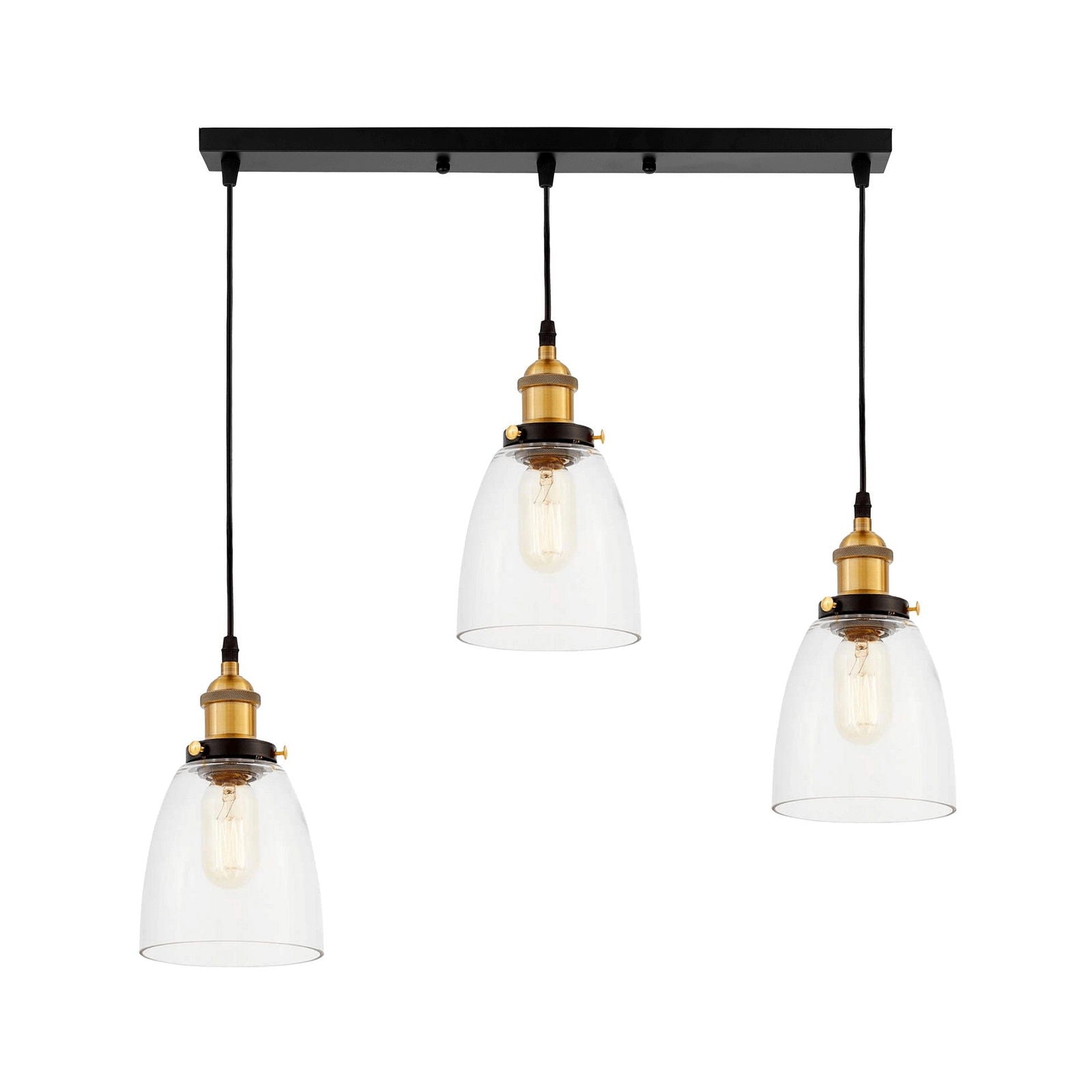 POTRÓJNA LAMPA WISZĄCA LOFT FABI W3 PRO