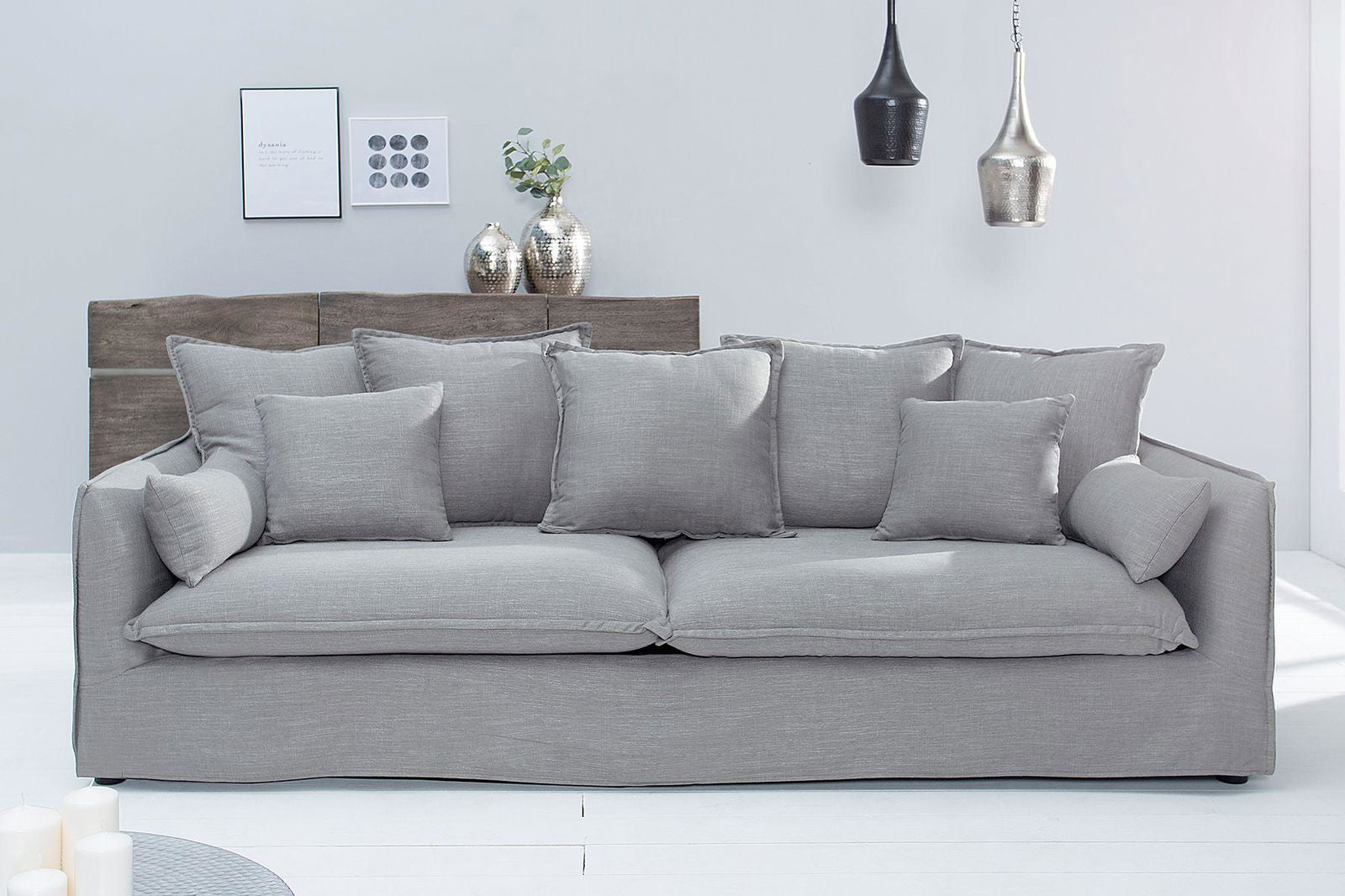 SOFA HEAVEN SZARA / 38936 / INVICTA INTERIOR