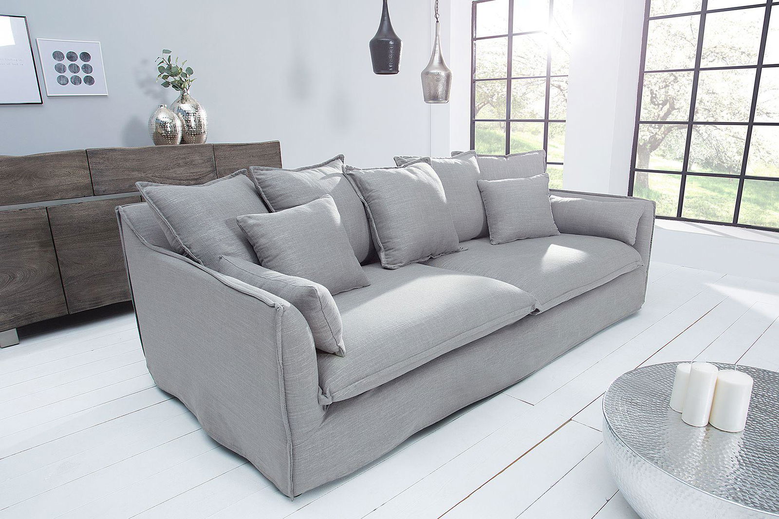 SOFA HEAVEN SZARA / 38936 / INVICTA INTERIOR