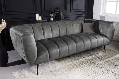 SOFA NOBLESSE 225 CM SZARA / 41248 / INVICTA INTERIOR / INVICTA INTERIOR