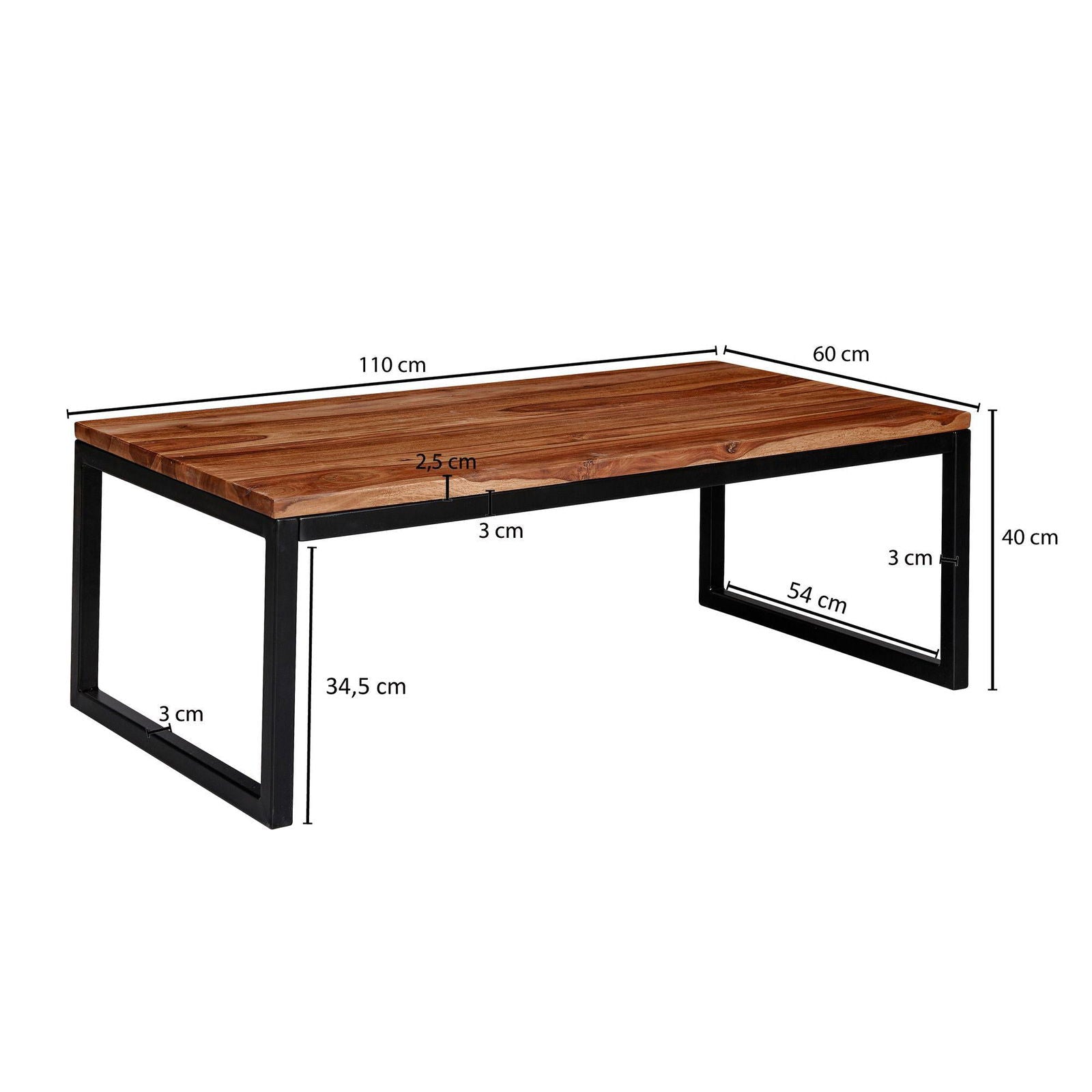 STOLIK KAWOWY 110 CM Wohnling / WL6.151