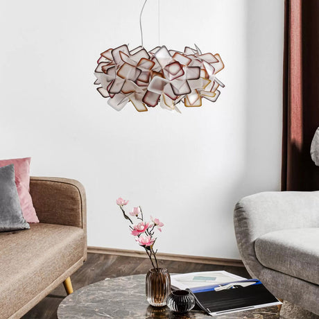 Slamp Clizia - designerska lampa wisząca pomarańcz