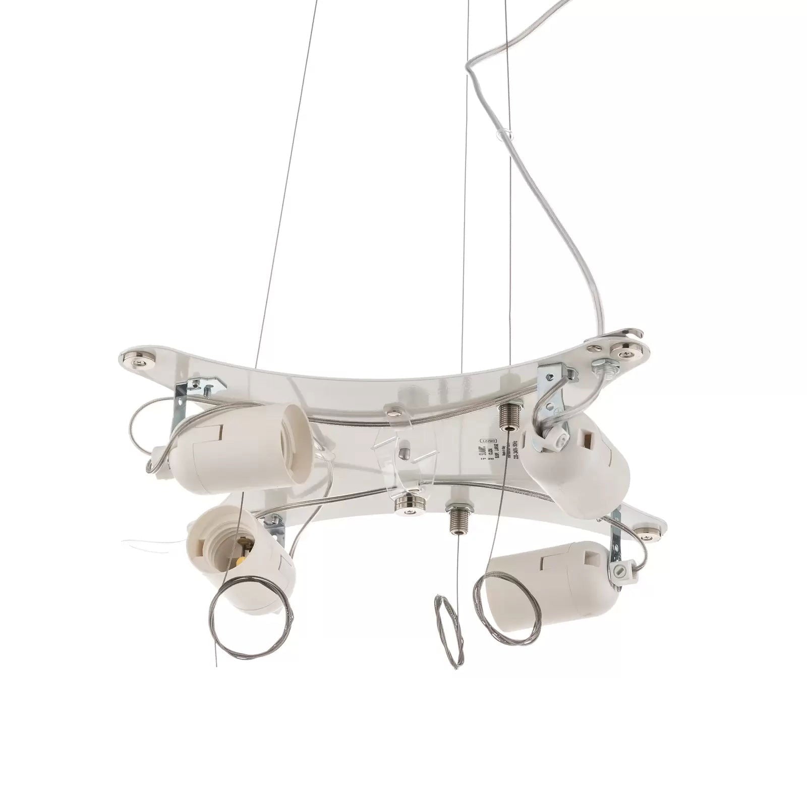 Slamp Clizia lampa wisząca, 78 cm, biała