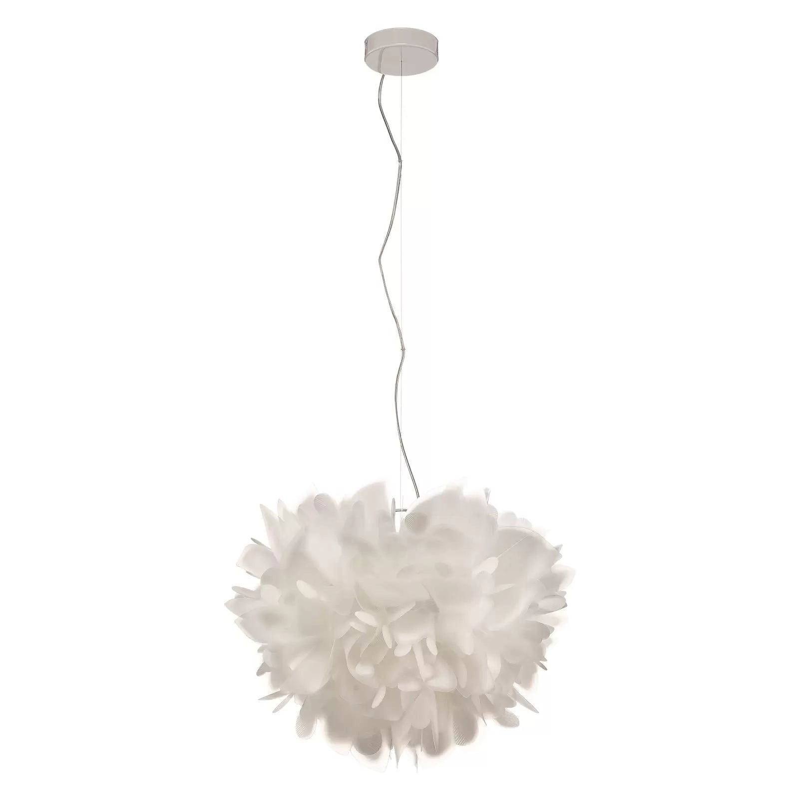 Slamp Veli Foliage lampa wisząca biała 55cm