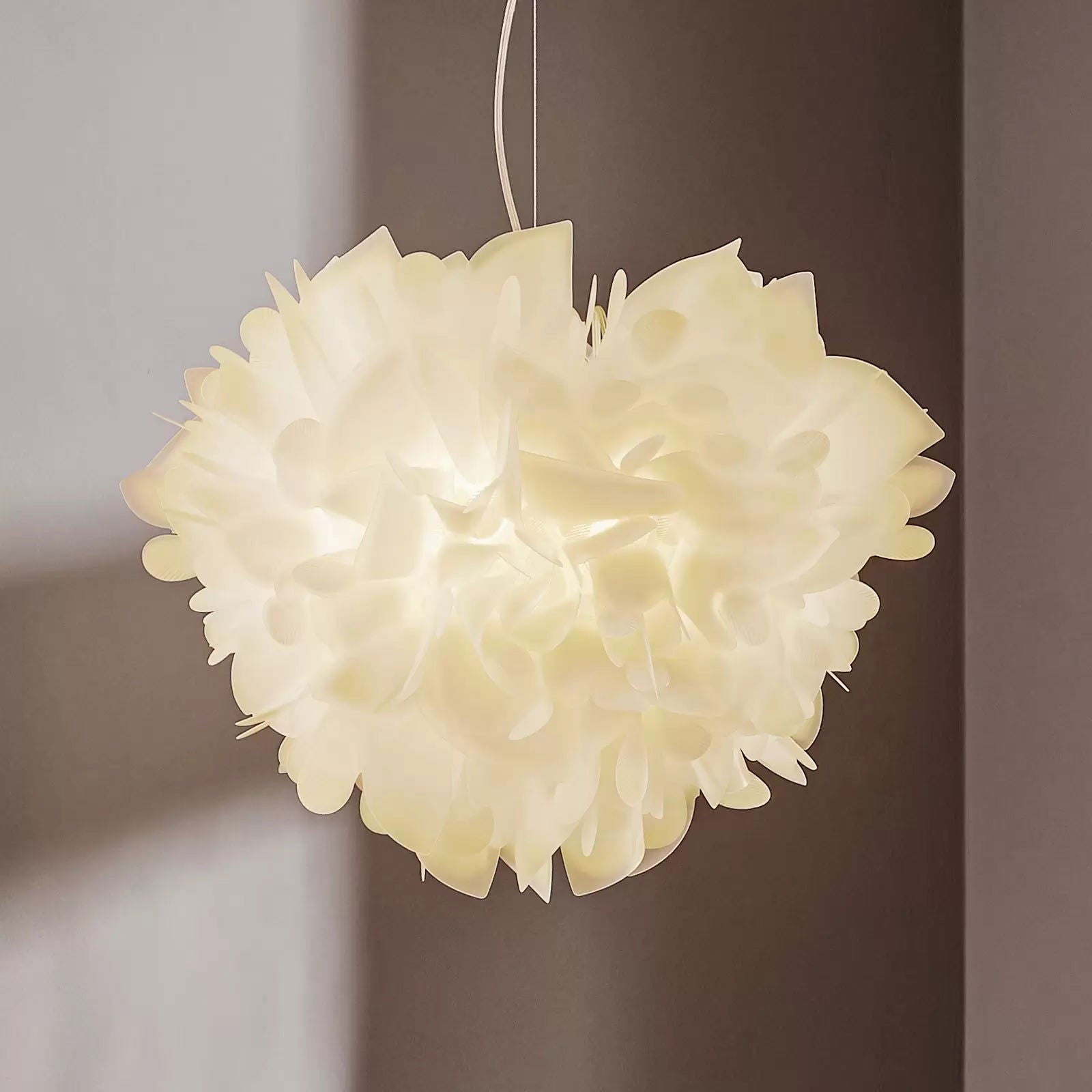 Slamp Veli Foliage lampa wisząca biała 55cm