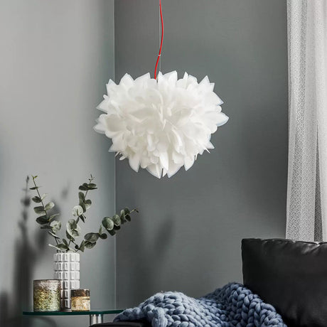 Slamp Veli Foliage lampa wisząca czerwona 45cm