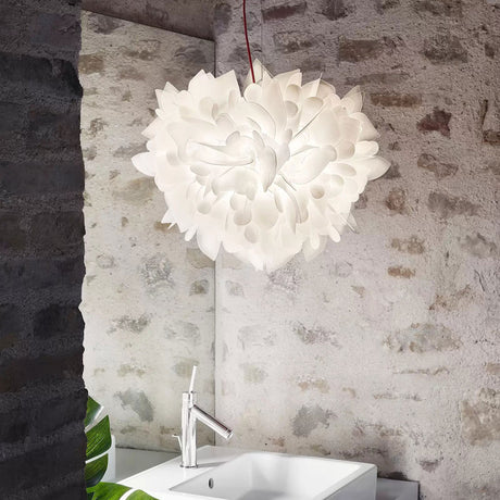 Slamp Veli Foliage lampa wisząca czerwona 55cm